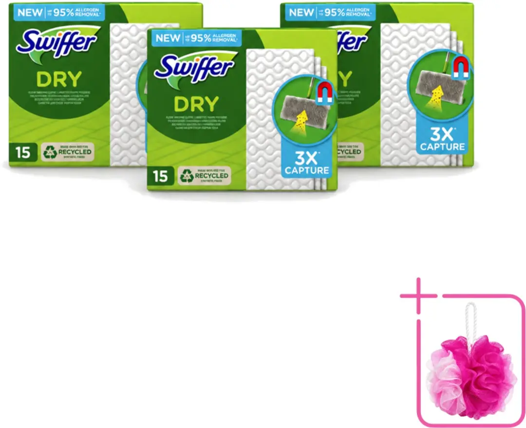 3 x Swiffer Dry