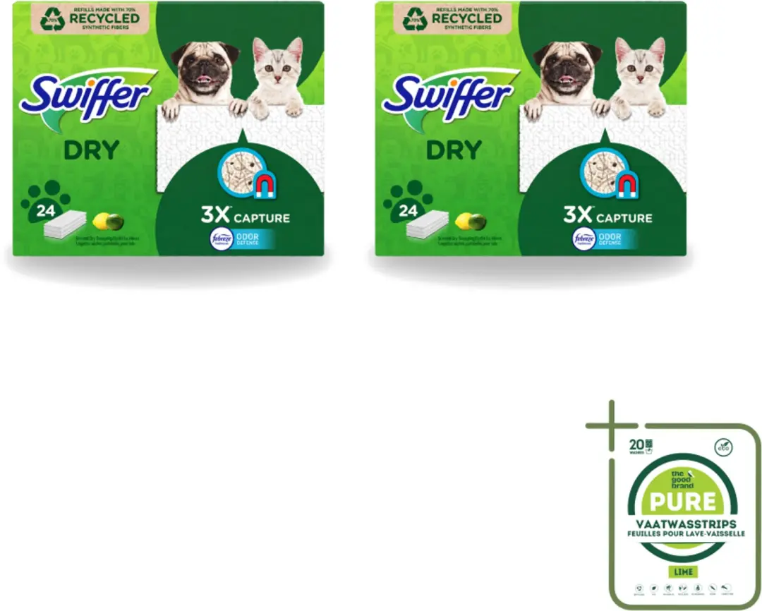 2 x Swiffer Dry
