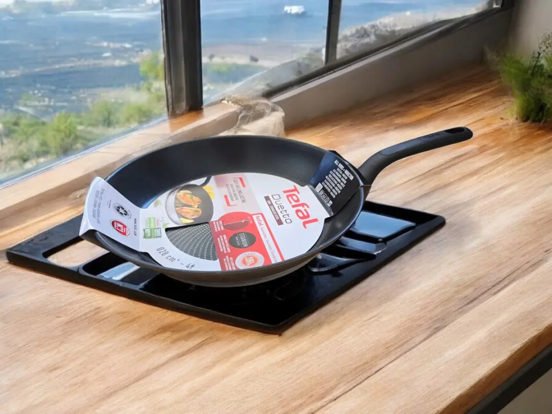 Tefal Duetto Inox Koekenpan 28cm - Inductie - afbeelding 3 van 5
