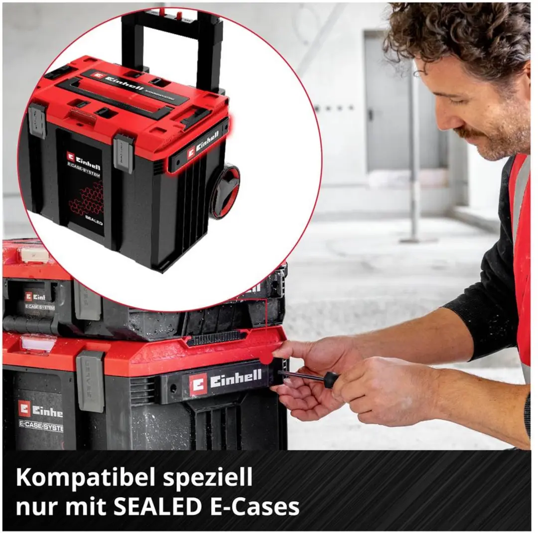 Einhell 4540062 Fleshouder E-Case - Zwart - afbeelding 2 van 2