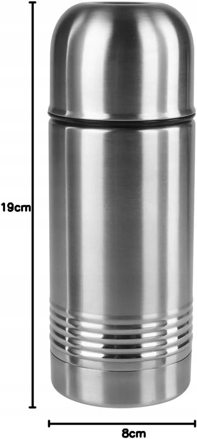 Emsa Senator Thermos RVS 0.35L - 12u Warm, 24u Koud - Silver - afbeelding 5 van 6