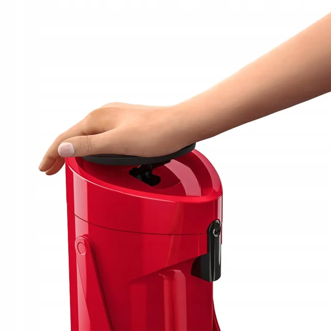 Emsa Ponza Thermoskan 1,9L - Rood - afbeelding 2 van 4
