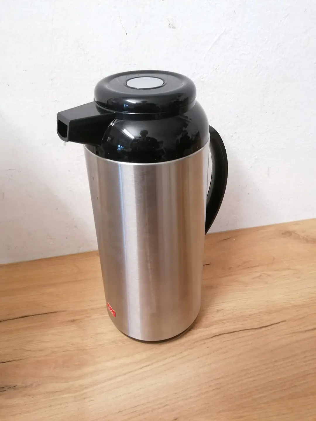 Melitta Thermosfles 1,9L RVS & Glas - 1900ml Silver/Black - afbeelding 2 van 2