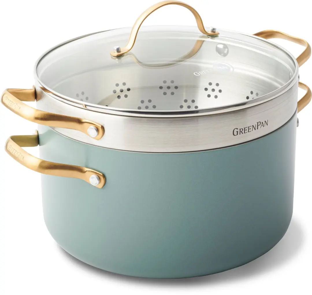 GreenPan Padova Skyblue 3-delige stoomset