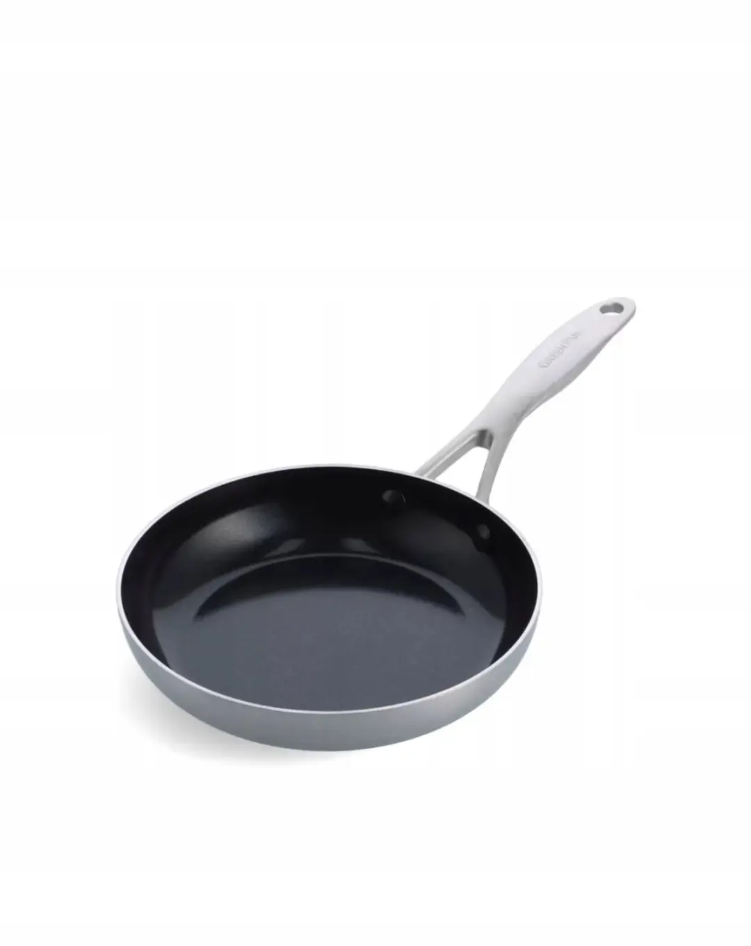 GreenPan Geneva Koekenpan 18cm - Inductie - Zilver - afbeelding 5 van 6