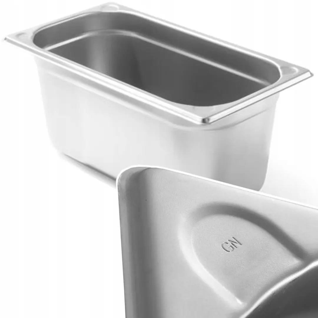 Hendi GN 1/3 RVS Gastronomische Bak 100mm Hoog