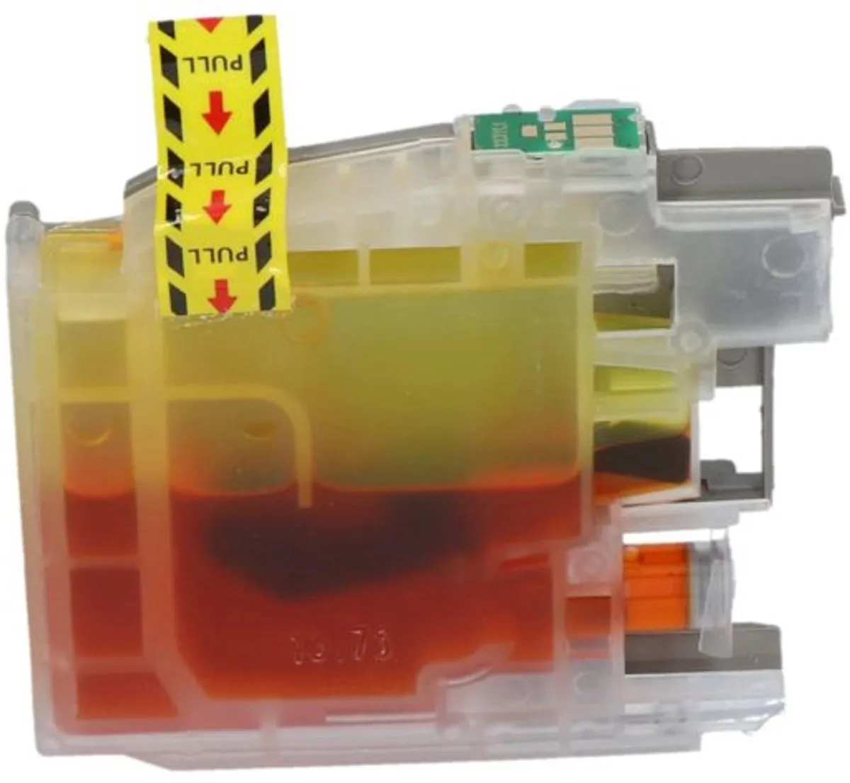 PrintAbout LC-221Y Inktcartridge Geel - Brother