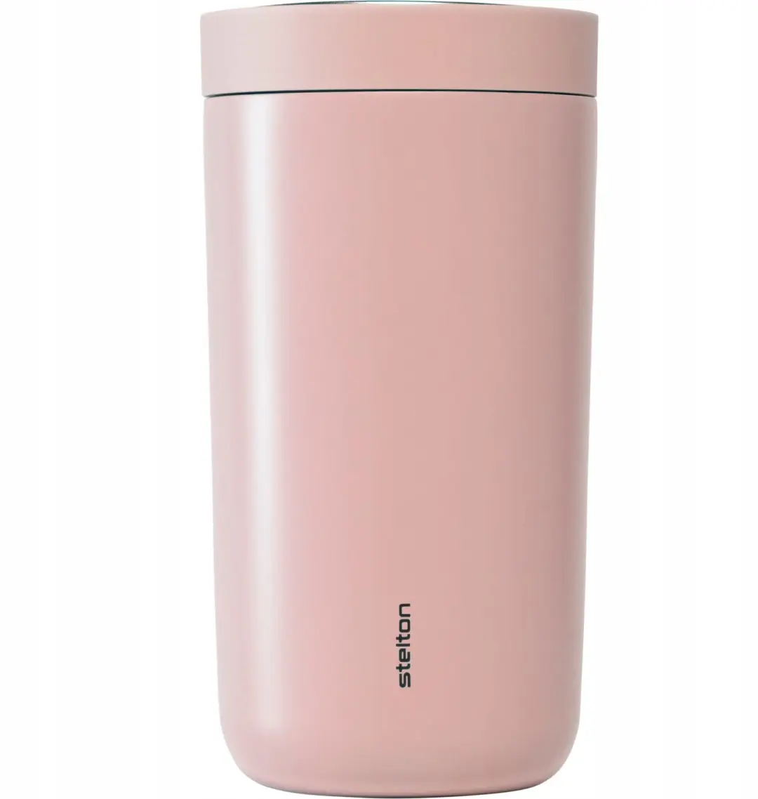 Stelton To Go Click 675-36 Thermosbeker 200ml - Soft Rose - afbeelding 2 van 3