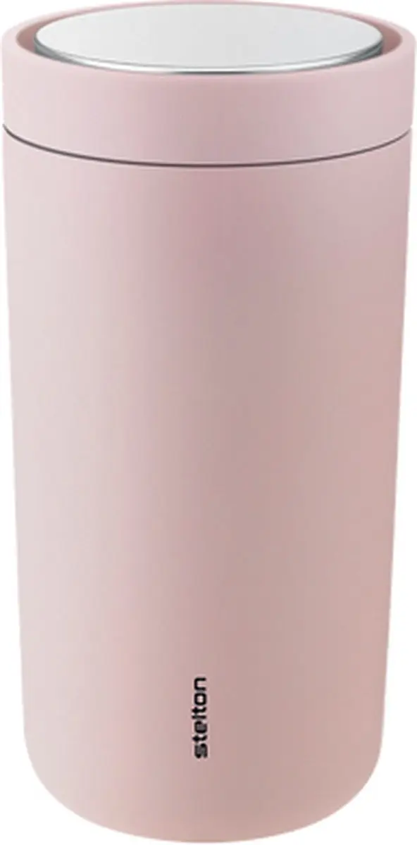 Stelton To Go Click 675-36 Thermosbeker 200ml - Soft Rose - afbeelding 3 van 3