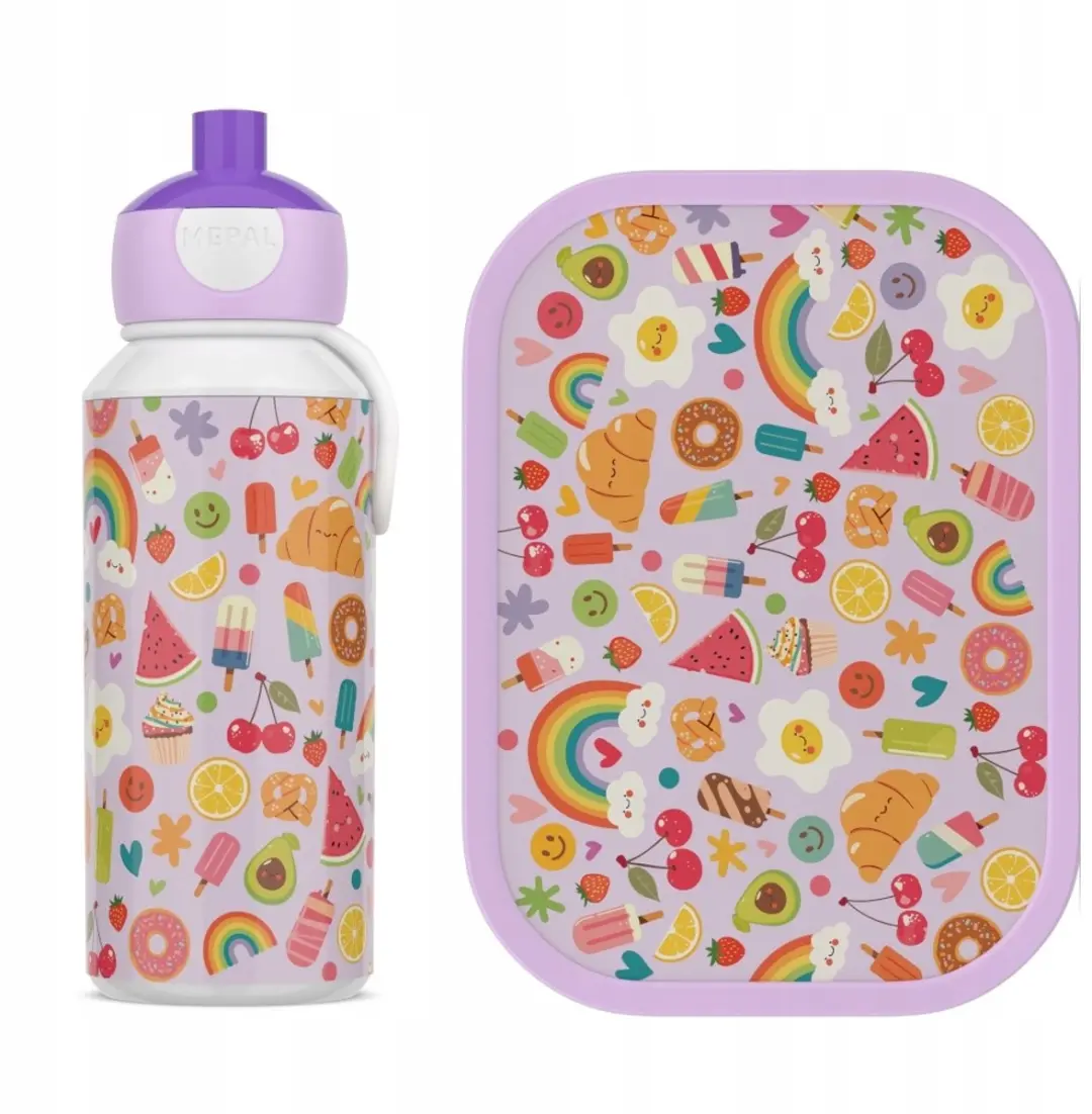 Mepal Campus Lunchbox & Drinkfles Set Food Fest