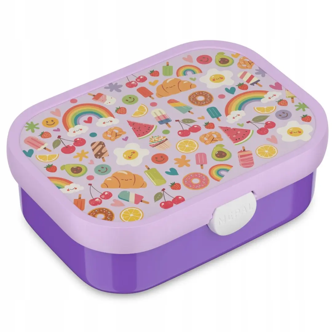 Mepal Campus Lunchbox & Drinkfles Set Food Fest - Multicolor - afbeelding 4 van 5
