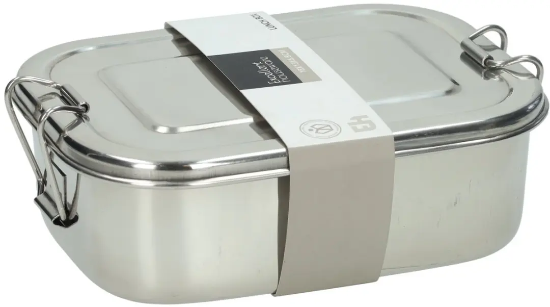 Koopman RVS Lunchbox 18x13x6,8cm