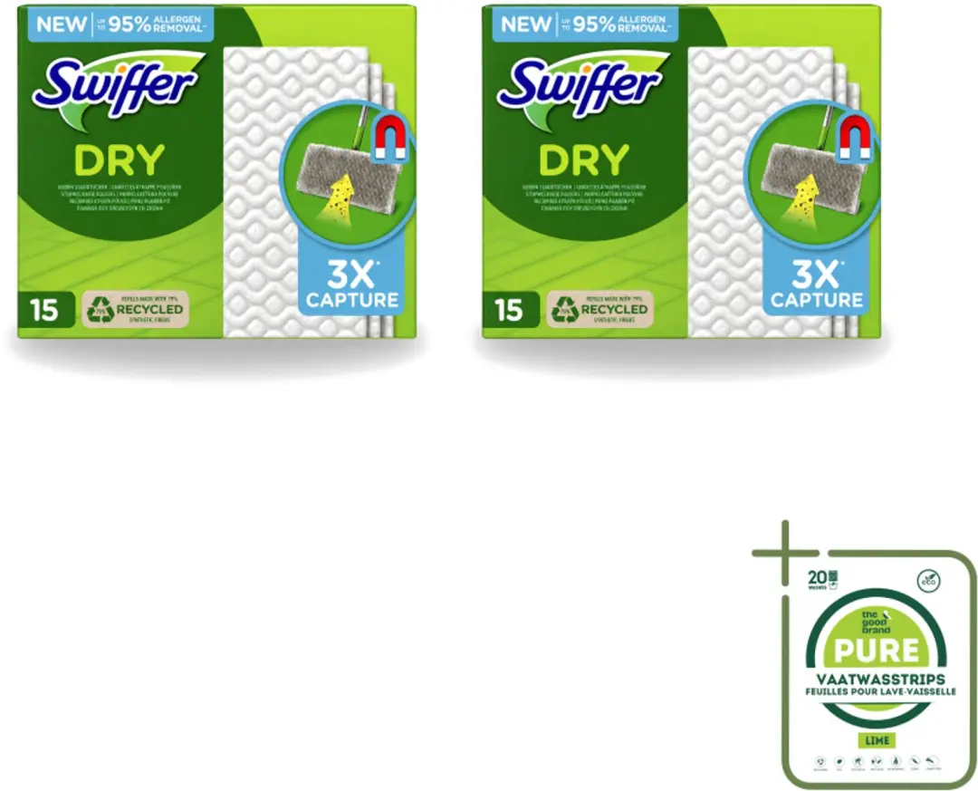 2 x Swiffer Dry