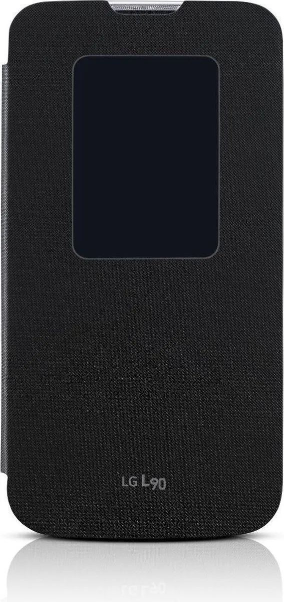 LG Quick Window Flipcover D405N000170 - Zwart