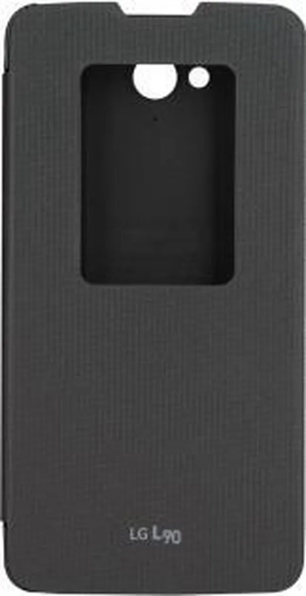 LG Quick Window Flipcover D405N000170 - Zwart