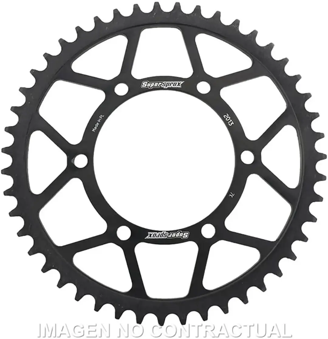 Supersprox Steel Triumph 520x41 Rfe2013x41blk Achtertandwiel Zilver 41t