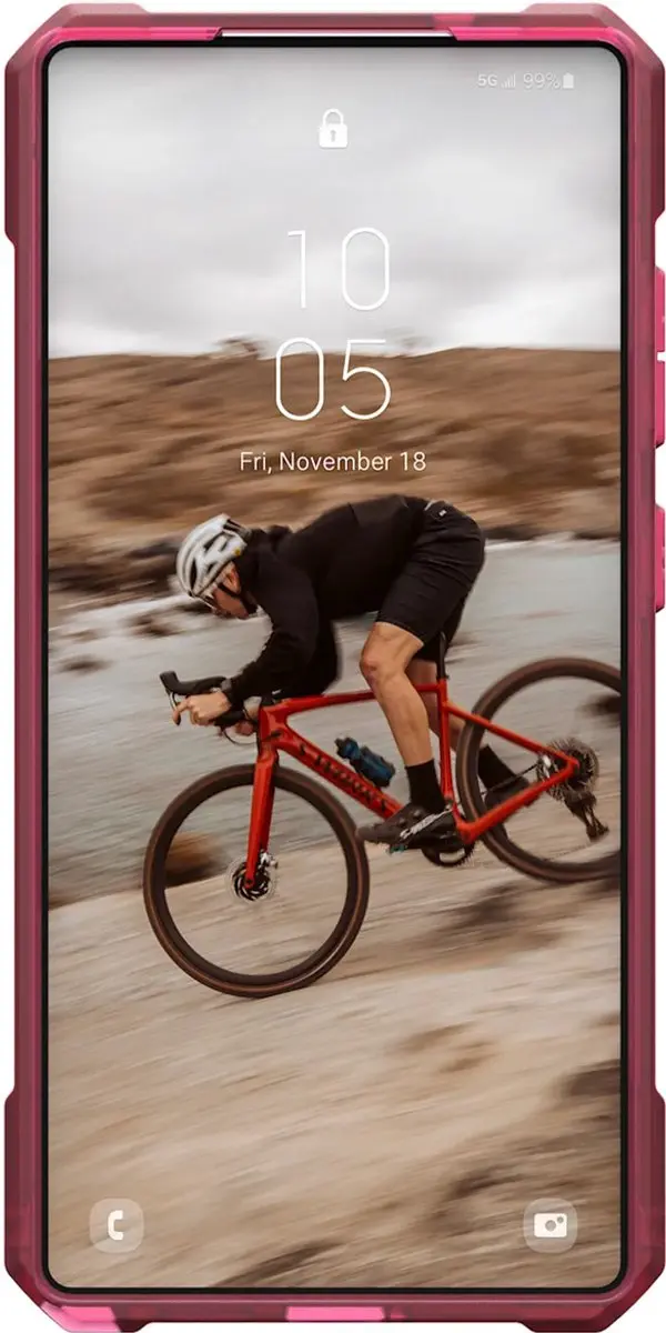 Urban Armor Gear Essential Armor 214492119292 - Samsung Galaxy S25 Ultra - Donkerrood - afbeelding 4 van 6