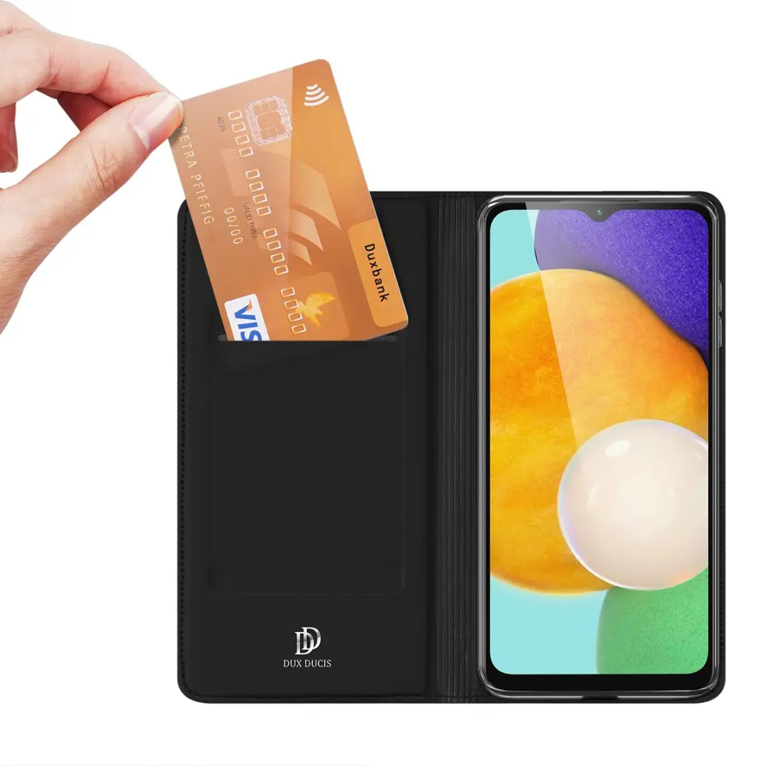 Dux Ducis Skin Pro Book Case Realme 9i 5G - Zwart - afbeelding 4 van 6