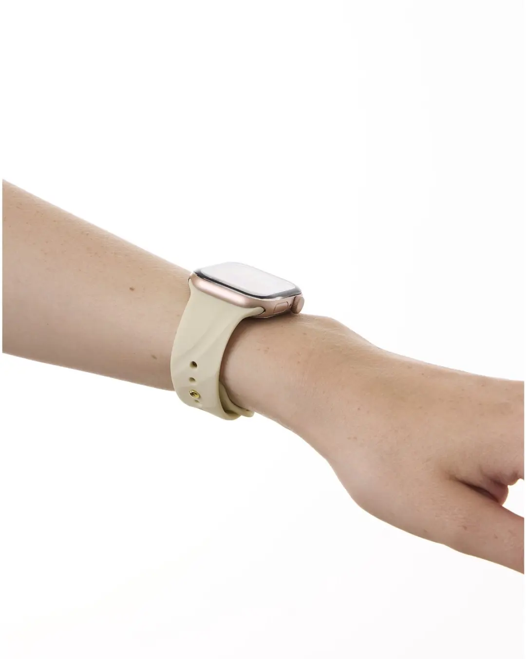 iDeal of Sweden Watch Band Soft Swirl Apple Watch - 38/42mm Beige - afbeelding 2 van 3