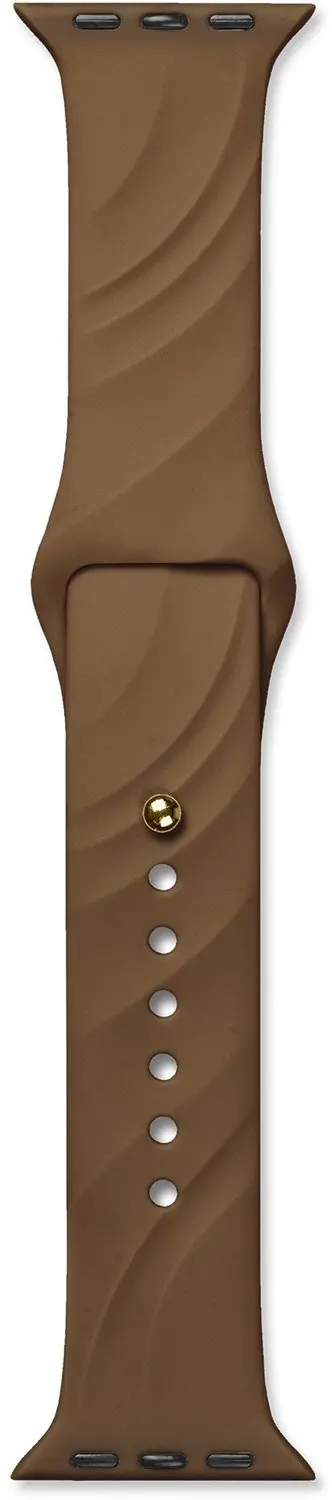 iDeal of Sweden Watch Band Soft Swirl Apple Watch - 38/42mm Bruin - afbeelding 3 van 4