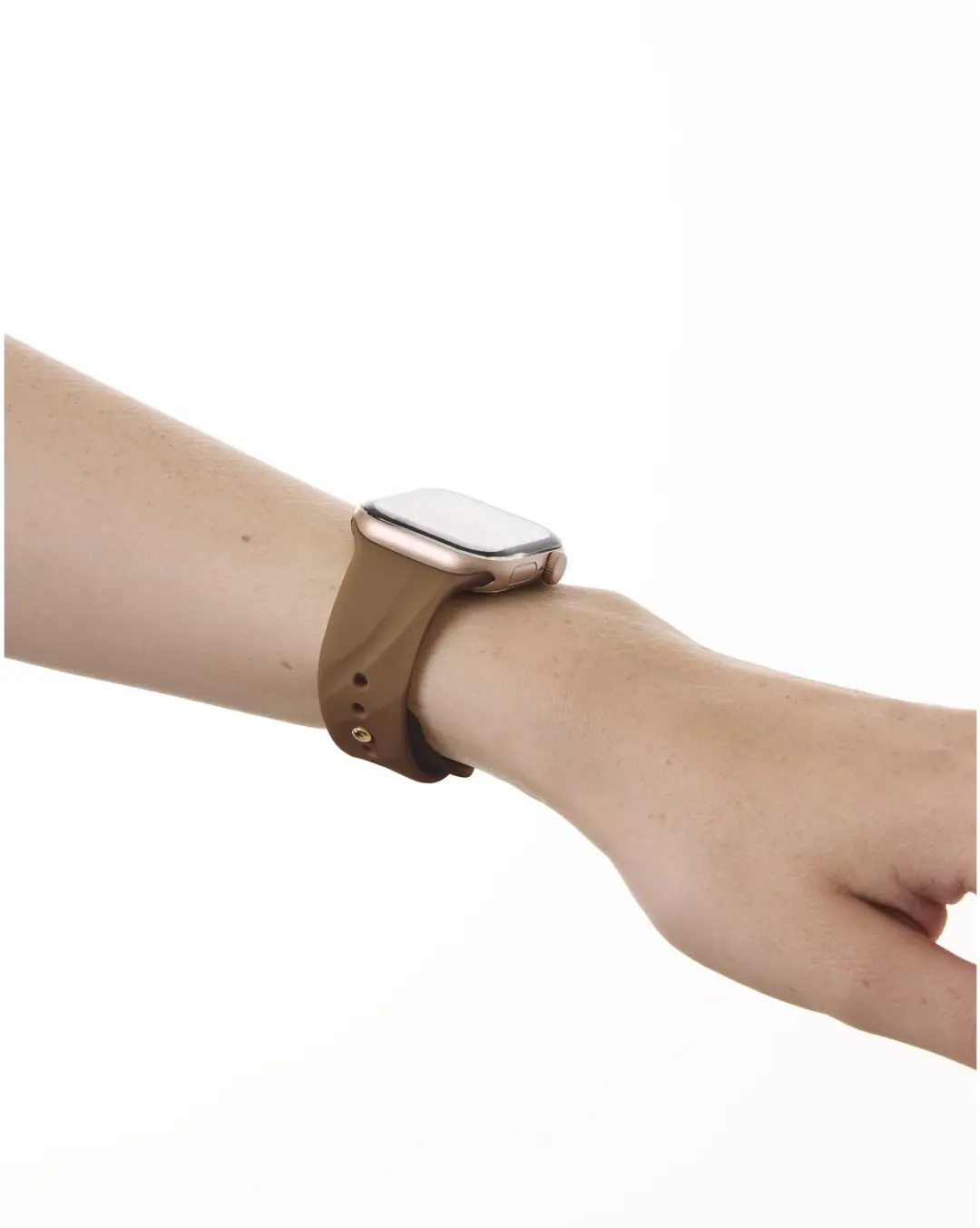 iDeal of Sweden Watch Band Soft Swirl Apple Watch - 38/42mm Bruin - afbeelding 2 van 4