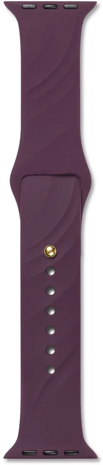 iDeal of Sweden Watch Band Soft Swirl Apple Watch - 38/40/41/42mm - Velvet Plum - afbeelding 3 van 4