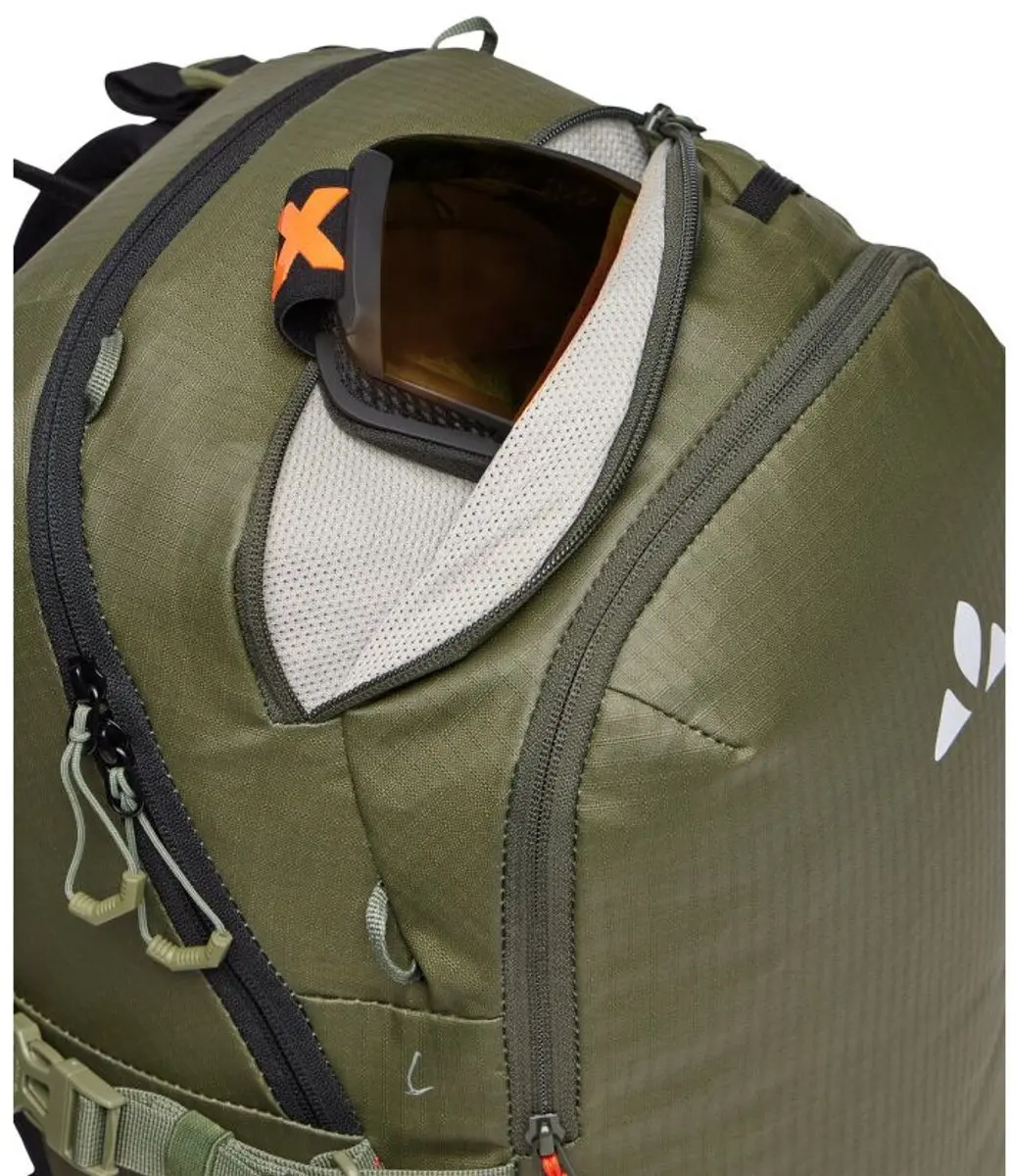 Vaude Monviso 26 Rugzak - 26L - Khaki - afbeelding 4 van 6