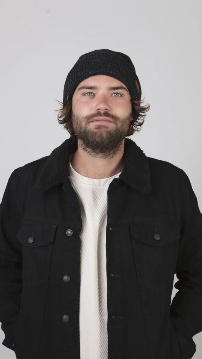 Barts Ail Beanie - One size - Donkerblauw - afbeelding 3 van 5