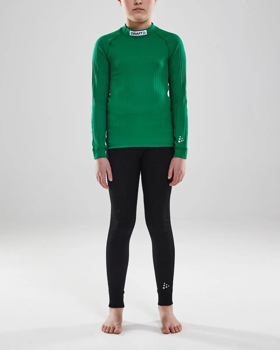 Craft Progress Baselayer Shirt Lange Mouw Kinderen - Groen 134/140 - afbeelding 4 van 5
