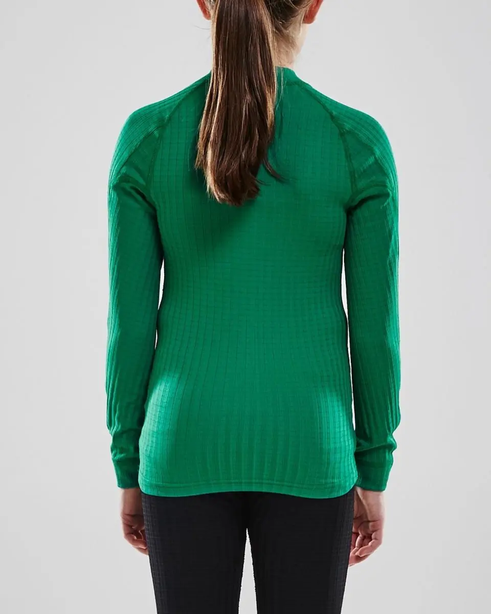 Craft Progress Baselayer Shirt Lange Mouw Kinderen - Groen 134/140 - afbeelding 2 van 5