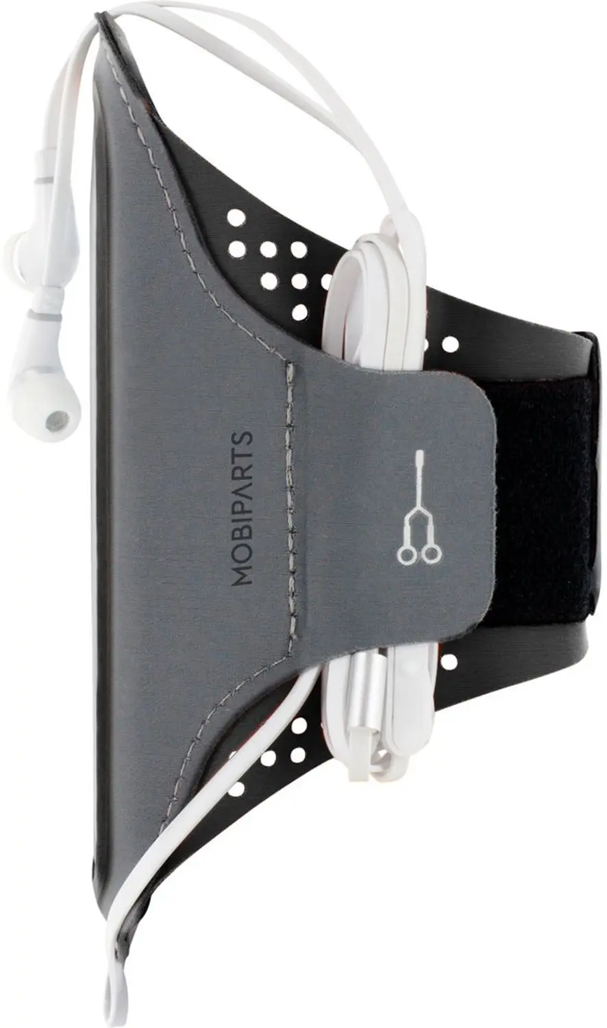 Mobiparts MP-133340 Sportarmband iPhone 18 Pro - Zwart - afbeelding 4 van 6