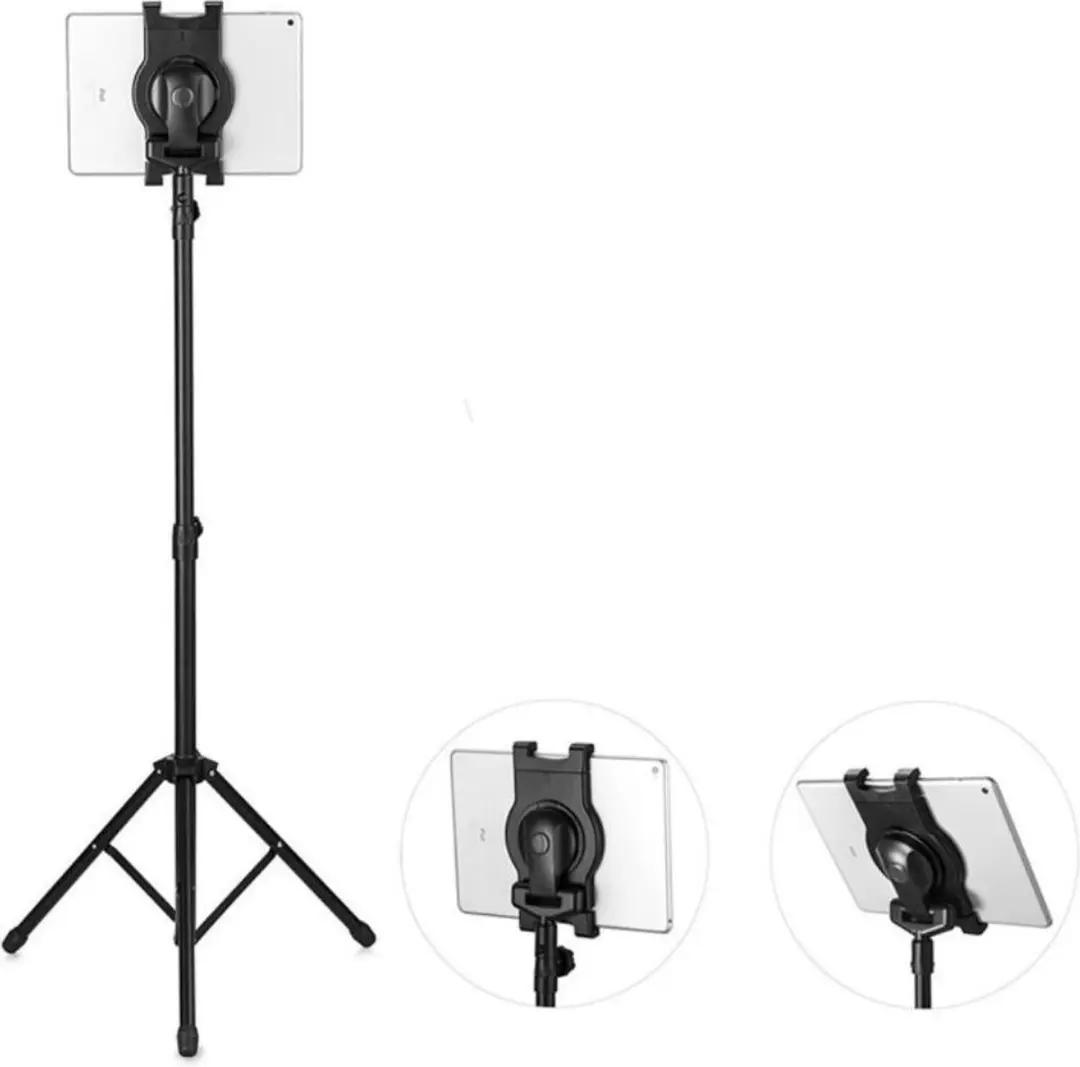 Selected Tablethouder Statief - 7-10 Inch - Zwart - afbeelding 6 van 6