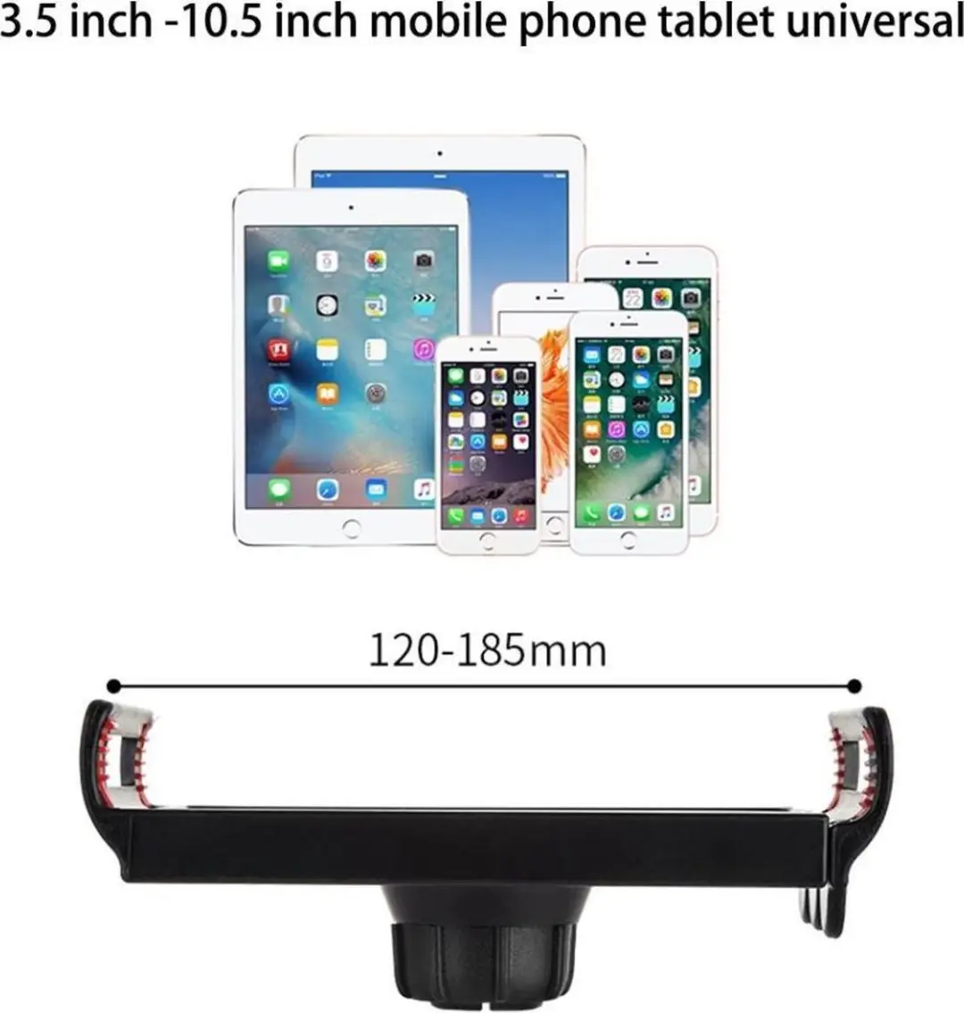 Selected Statief Telefoon/Tablet/iPad - 3.5-10.5" - Zwart - afbeelding 6 van 6