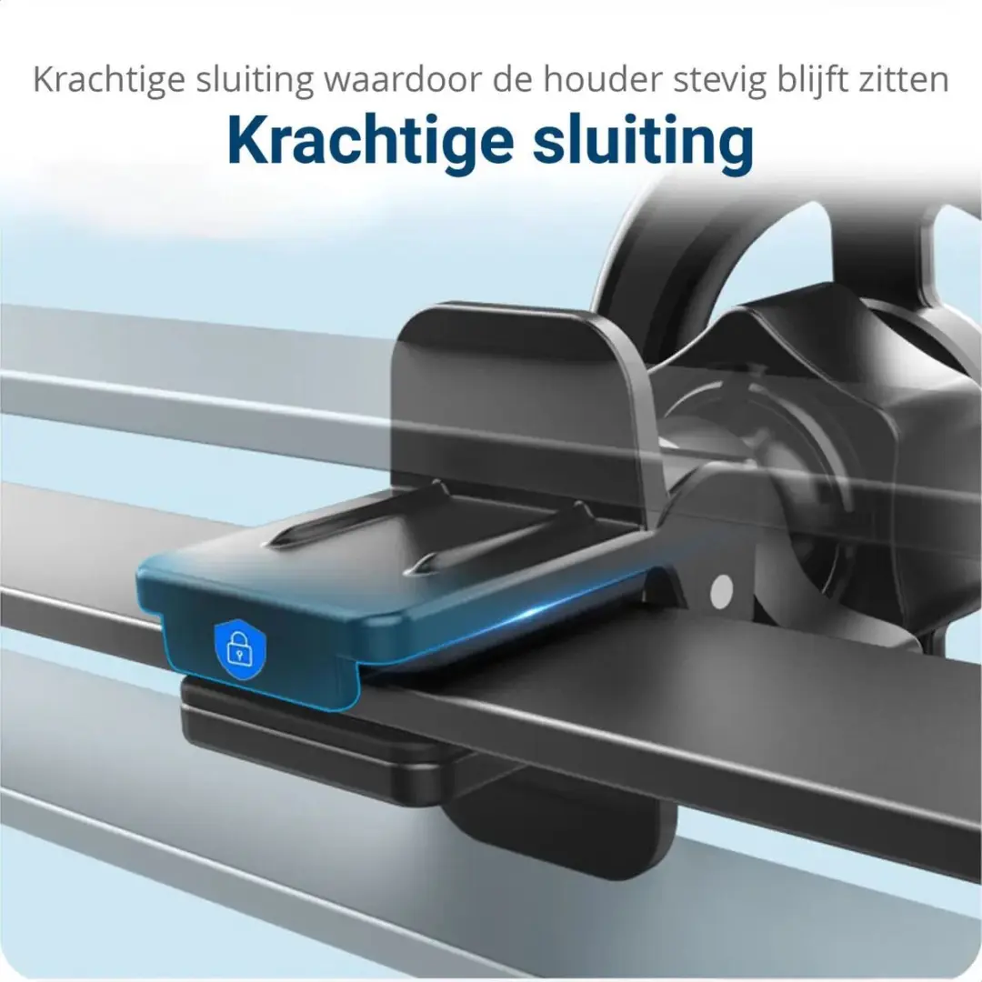 Selected Telefoonhouder Magnetisch Ventilatierooster 7 Inch - Zwart - afbeelding 2 van 6