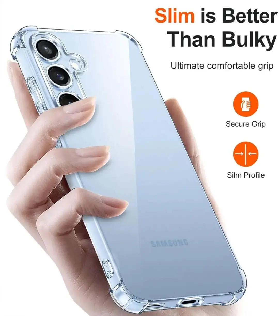 Selected Transparant Hoesje Samsung Galaxy S26 FE - Schokbestendig - afbeelding 2 van 6