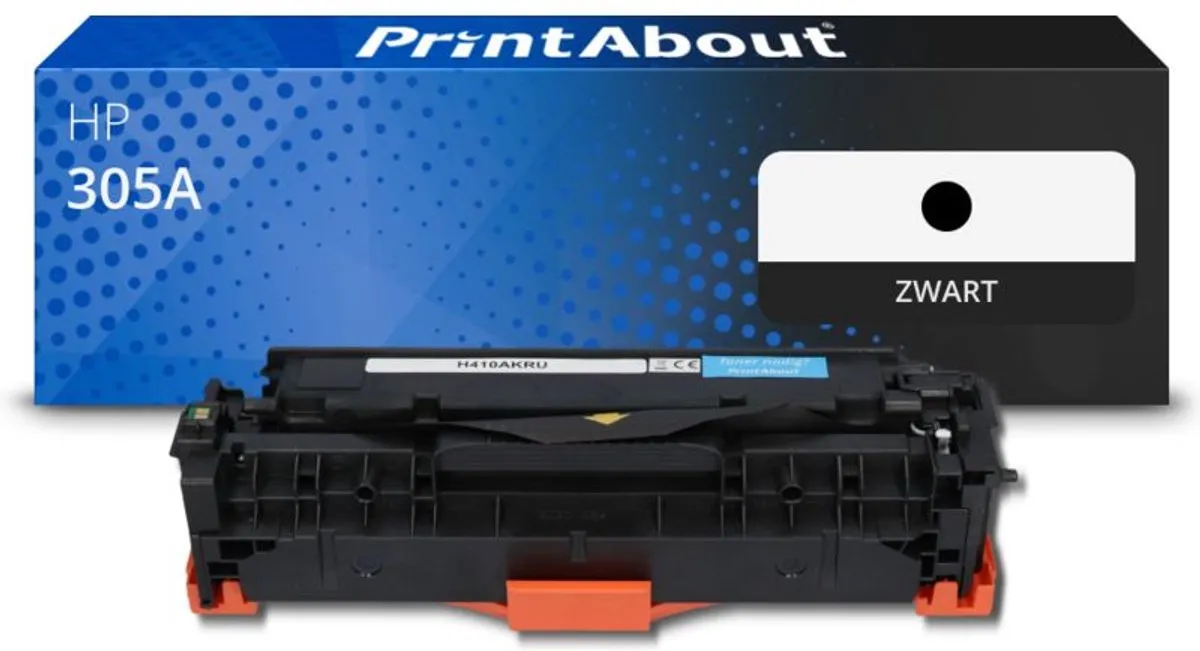 PrintAbout Huismerk HP 305A CE410A Toner Zwart
