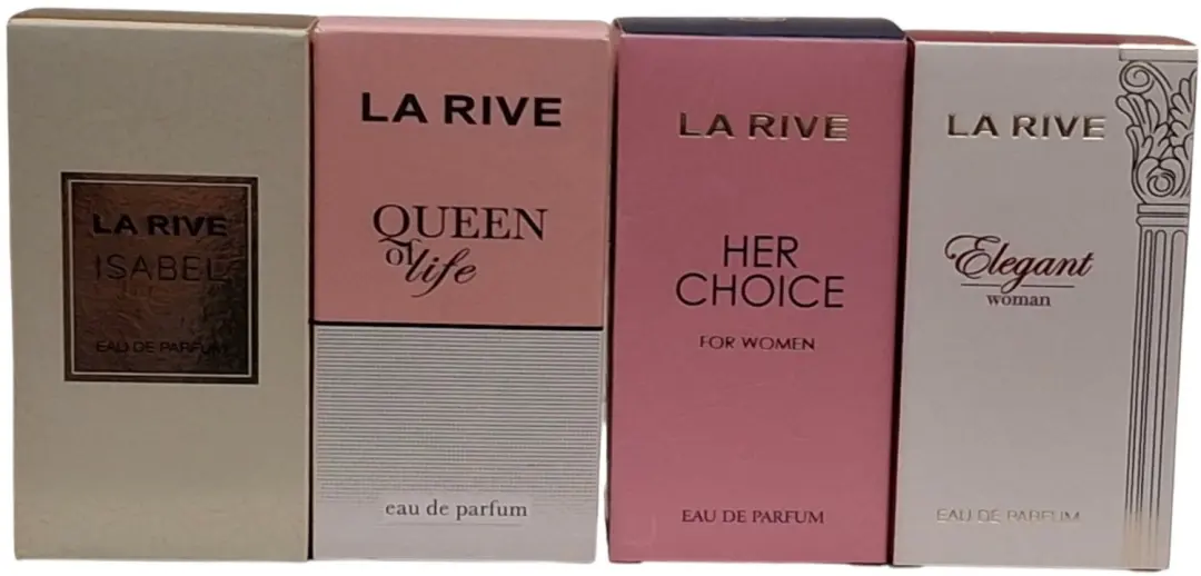 La Rive Dames Parfum Set 4x30 ml Eau de Parfum Mini Geuren Voordeelset Variant D