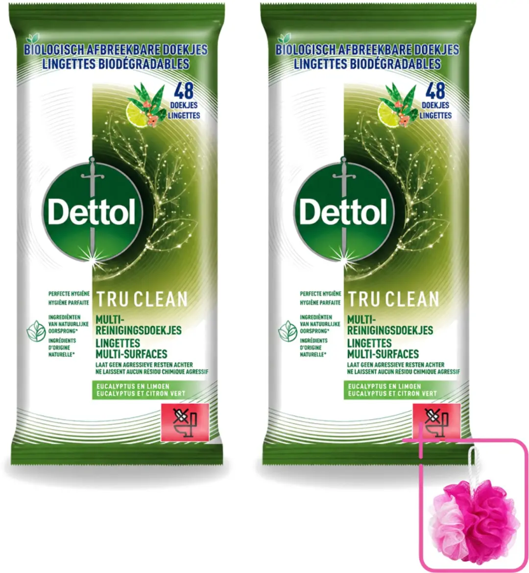 2 x Dettol Tru Clean