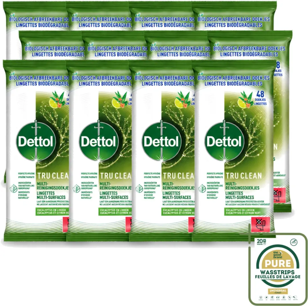 12 x Dettol Tru Clean