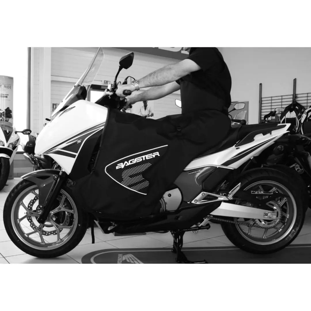 Bagster Scooter Schort - Boomerang Honda Integra 750 2014 - Zwart - afbeelding 2 van 2