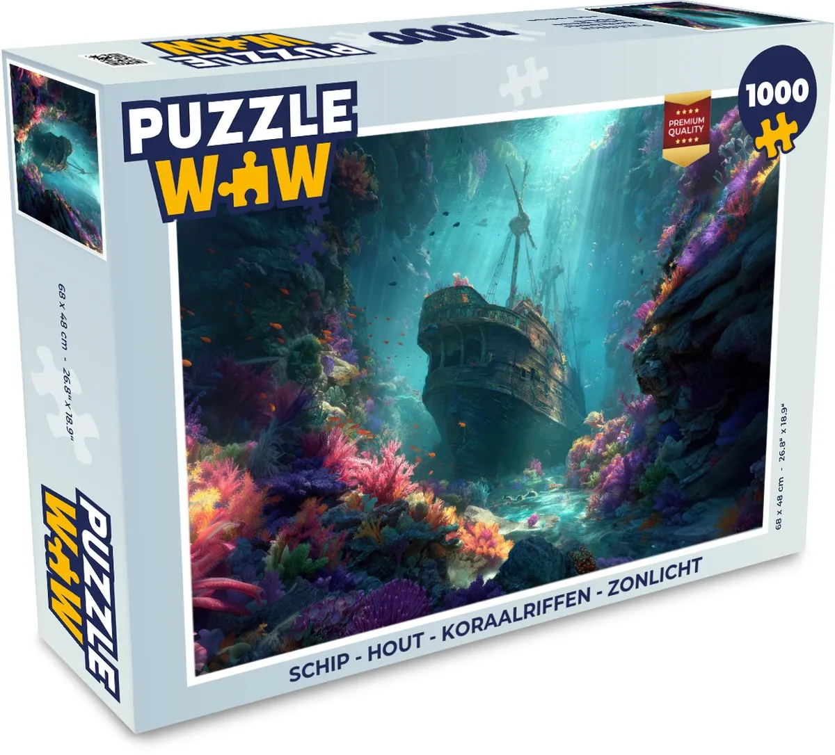 PuzzleWow Legpuzzel 1000 Stuks