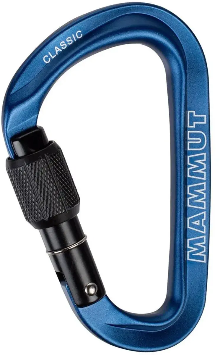 Mammut Classic HMS Screwgate Karabijnhaak - Blauw - afbeelding 4 van 4