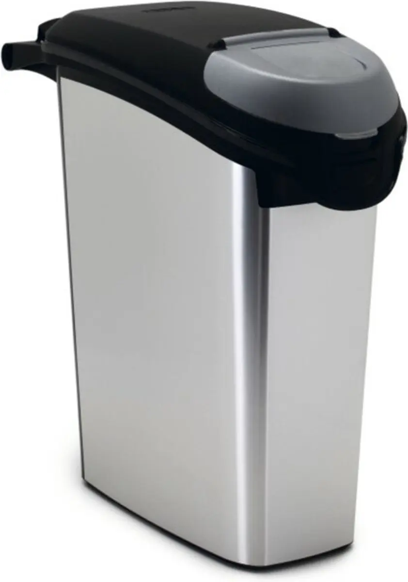 Curver Voedselcontainer - 23L - 10KG - 23x50x50cm - Metallic