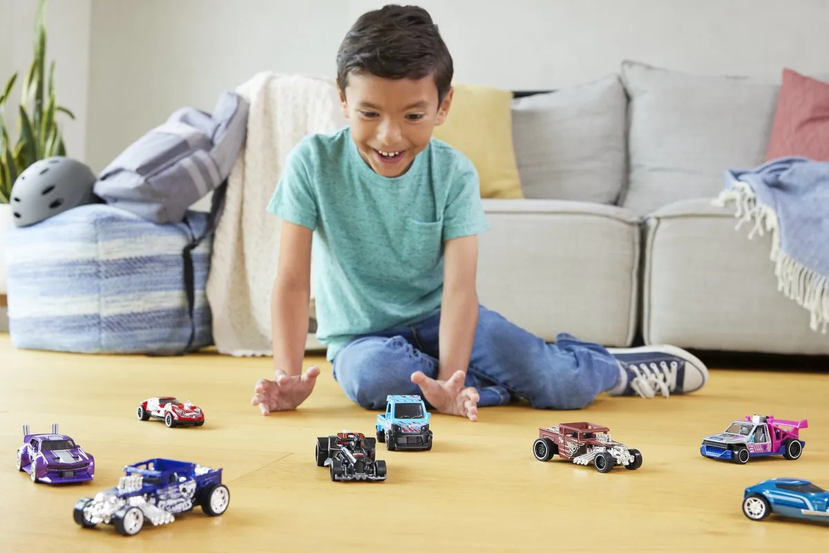Hot Wheels Pull-Back Speeders Set 2 - HPR91 - Schaal 1:43