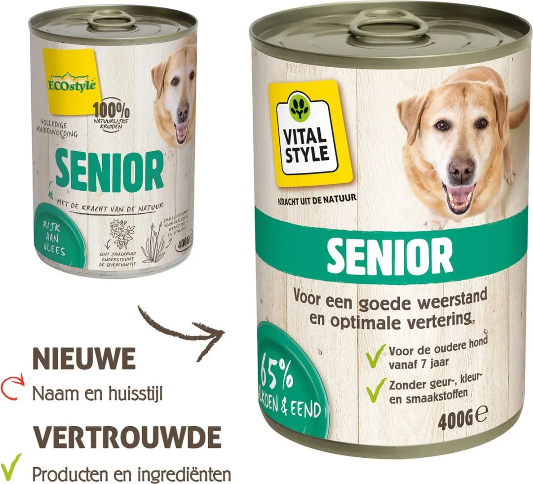 Vitastyle Vitaal Vlees - 24 Stuks (6x400g)
