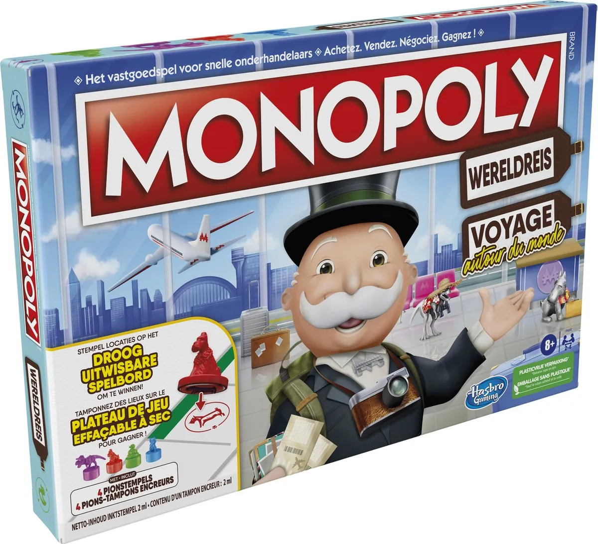 Monopoly Wereldreis - Belgische Editie - Bordspel