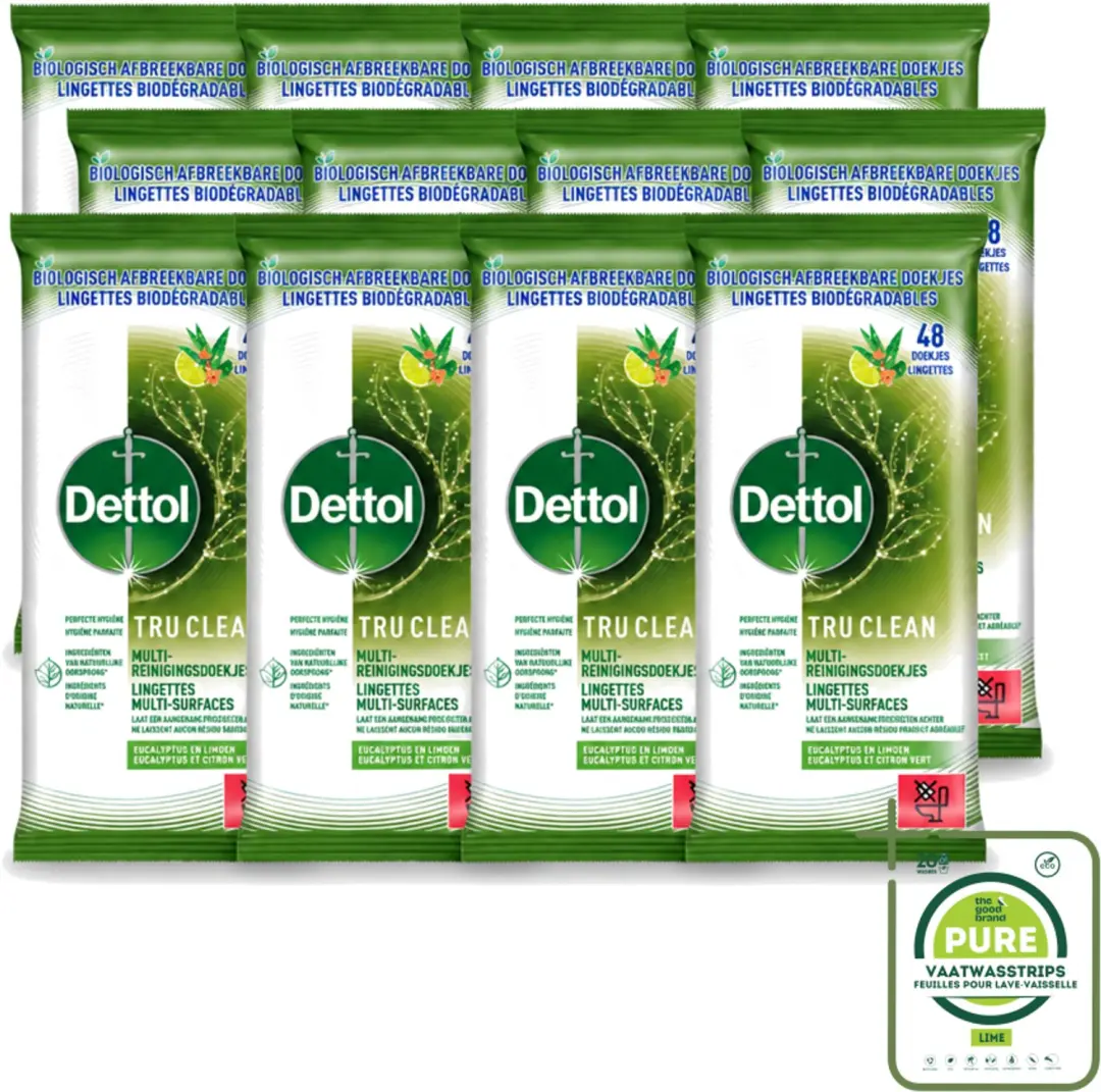 12 x Dettol Tru Clean