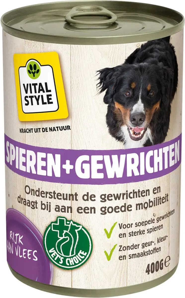Vitastyle Natvoer Volwassen Hond 400g