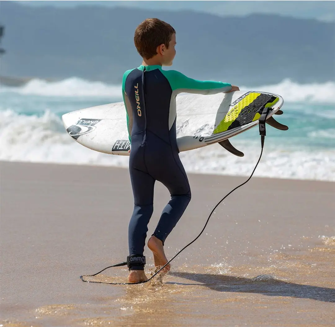 O'Neill Kinder Wetsuit Reactor II - Maat 98 - Slate/Light Aqua - afbeelding 2 van 6