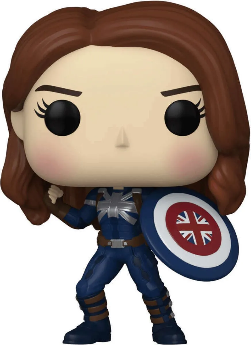 Marvel POP! What If...? Captain Carter Stealth 64759 Verzamelfiguur - Multicolor